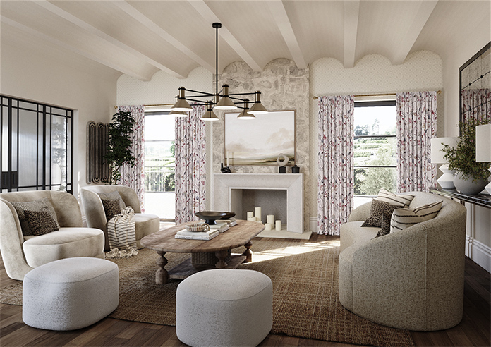 Grove, Rosemist - Made to Measure Curtains - Image 7